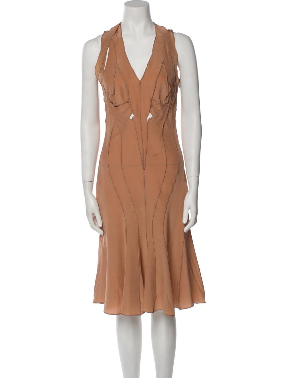 Saint Laurent Vintage Midi Length Dress - S
